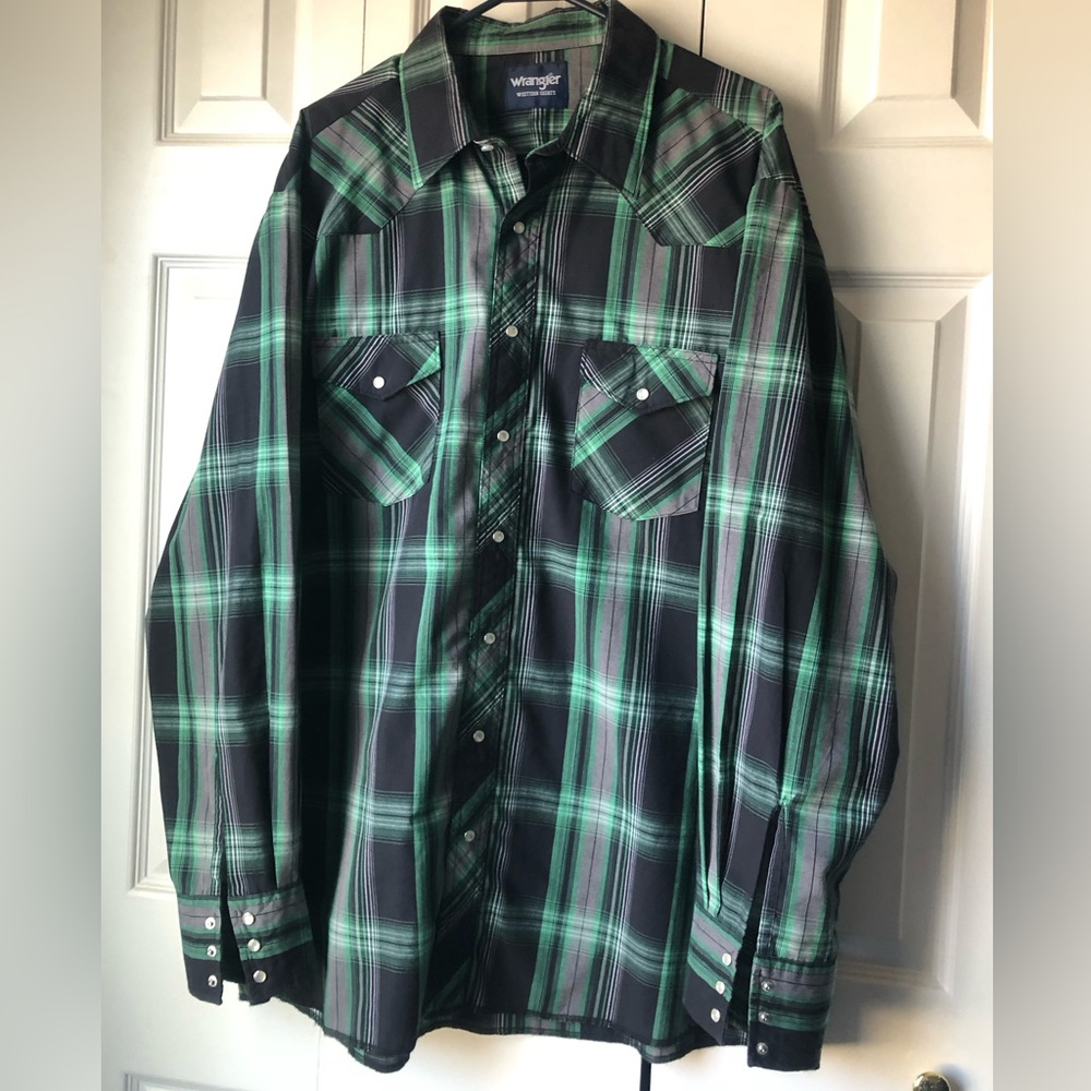 Wrangler Western Shirt. Size 2XT.